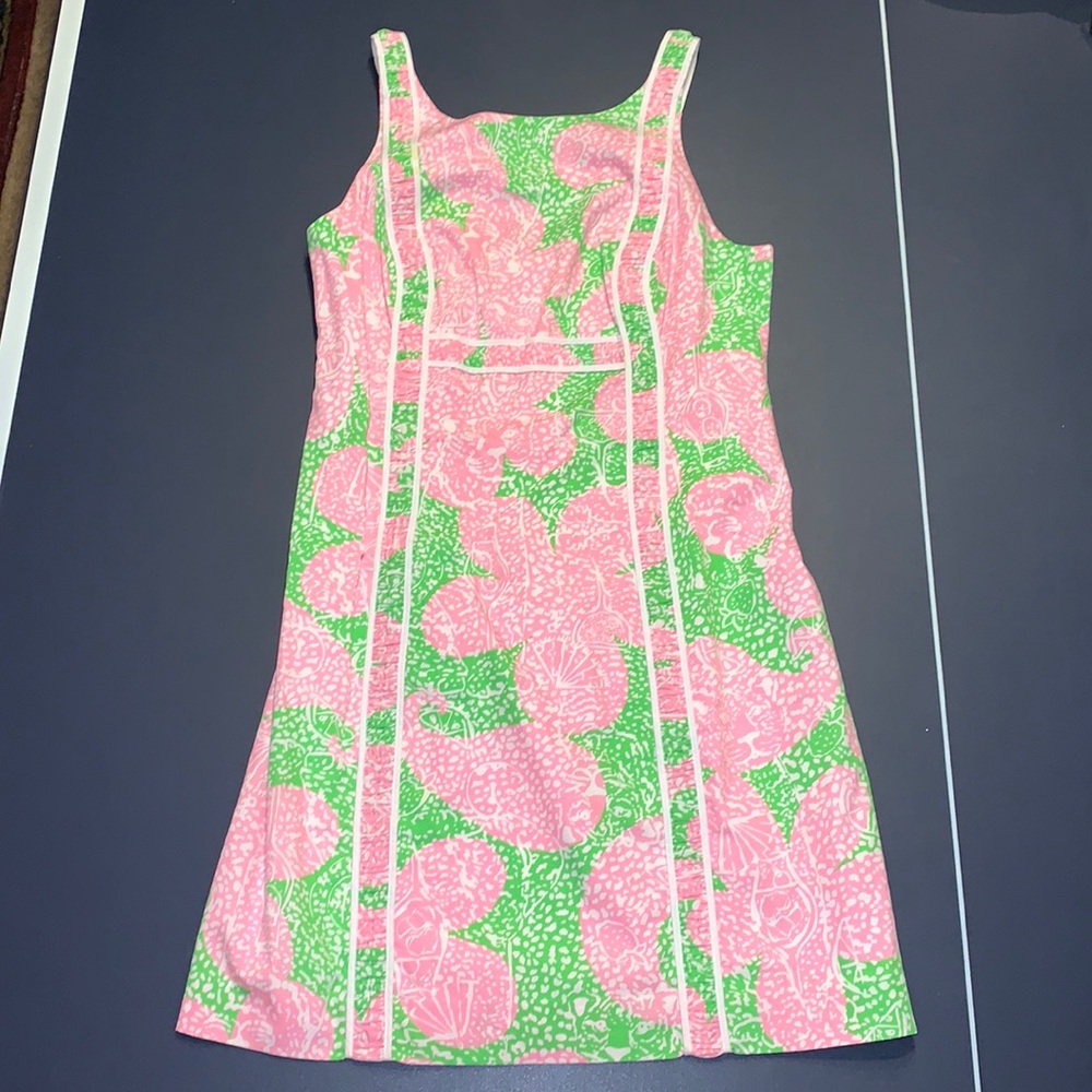 Green and Pink Lilly Pulitzer Dress Size 6